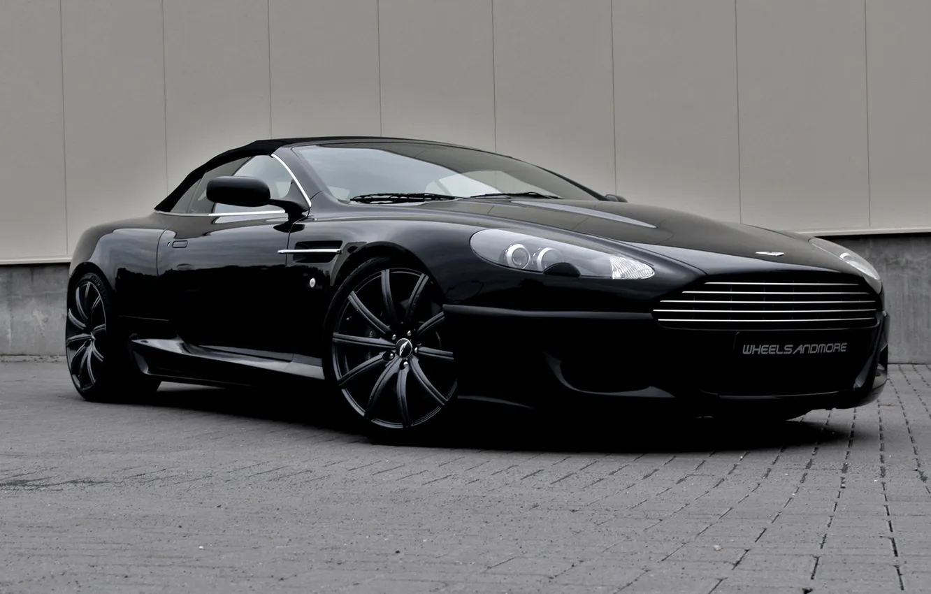 Photo wallpaper car, machine, tuning, Wheelsandmore, 2000x1250, Aston Martin DB9 convertible