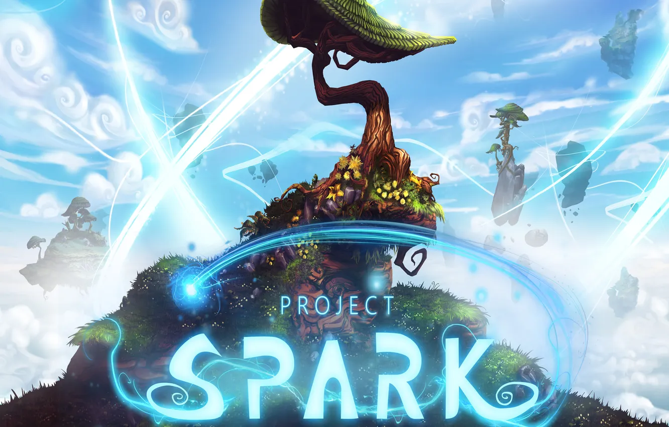 Photo wallpaper tree, Microsoft Studios, Project Spark, game maker