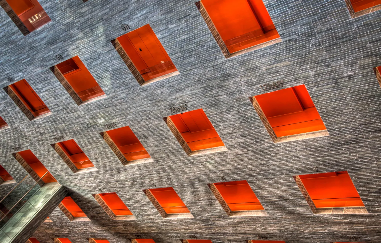 Photo wallpaper light, wall, home, window, the bridge