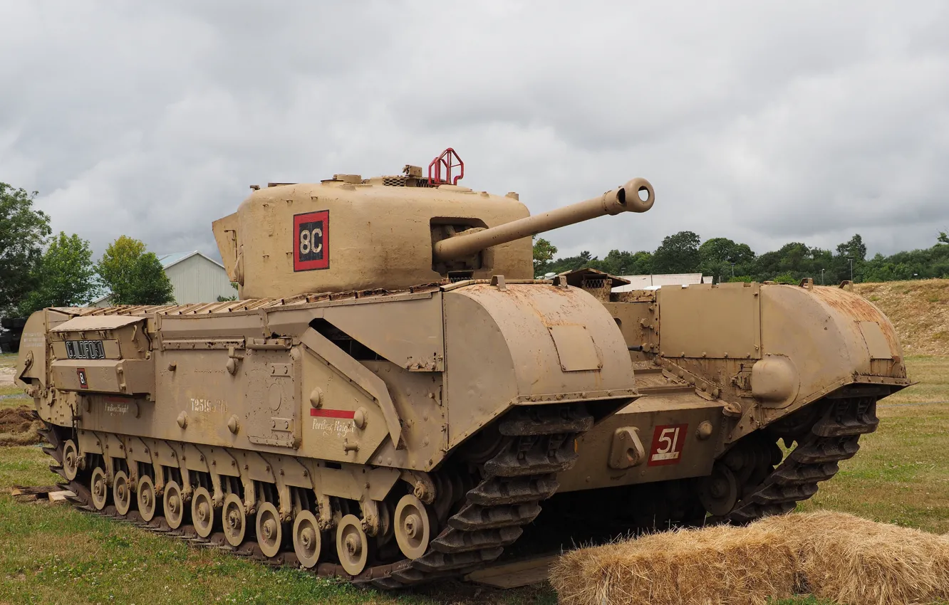 Photo wallpaper tank, armor, Churchill, Churchill, Mk VI