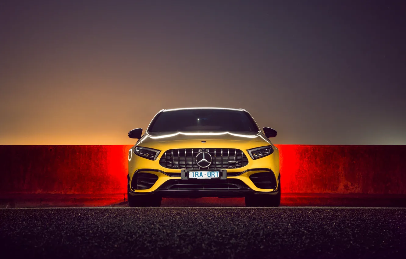 Photo wallpaper Mercedes, AMG, Mercedes Benz A45, Mercedes-AMG A 45 S 4MATIC