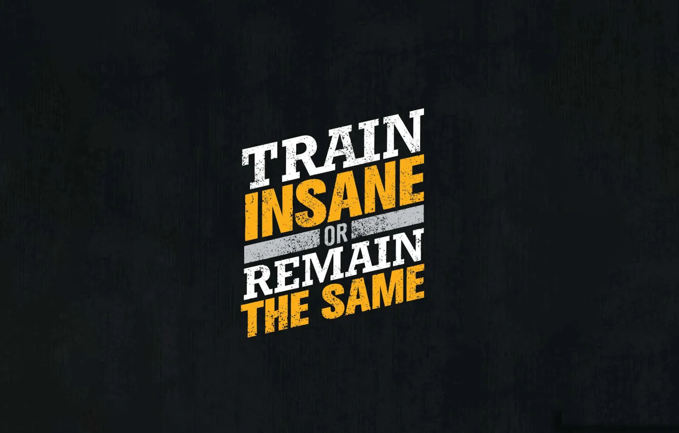 Photo wallpaper train, motivation, quote