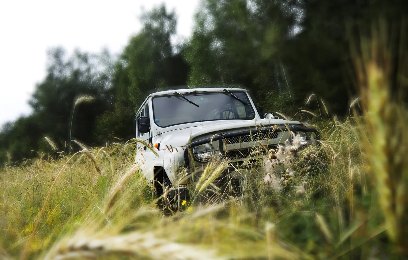 Photo wallpaper 4x4, UAZ, UAZ