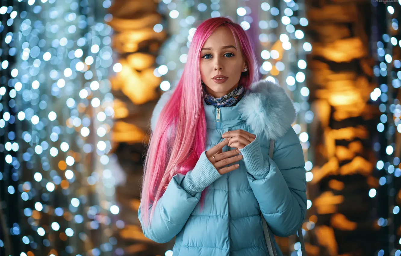Photo wallpaper girl, sweetheart, model, Wallpaper, Handbag, Portrait, beautiful, Jacket