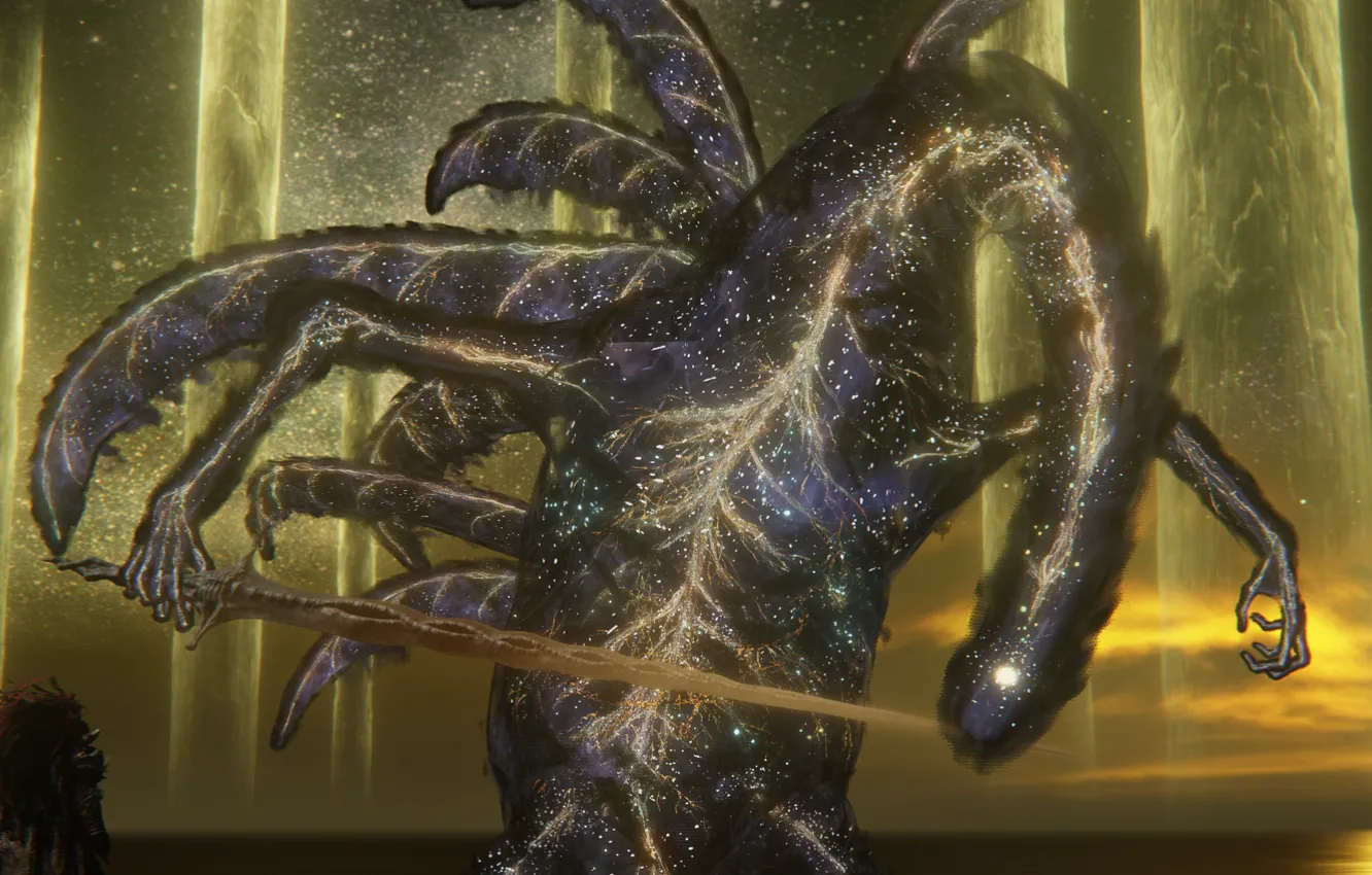 Photo wallpaper Elden Ring, The Beast of Elden, The Beast of Elden