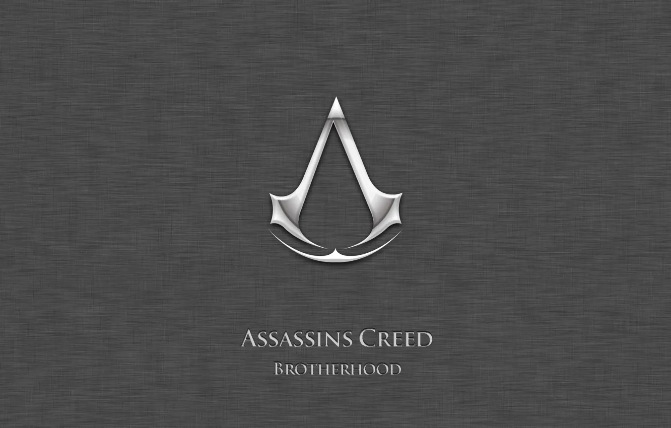 Photo wallpaper the game, logo, assassins creed, assassins