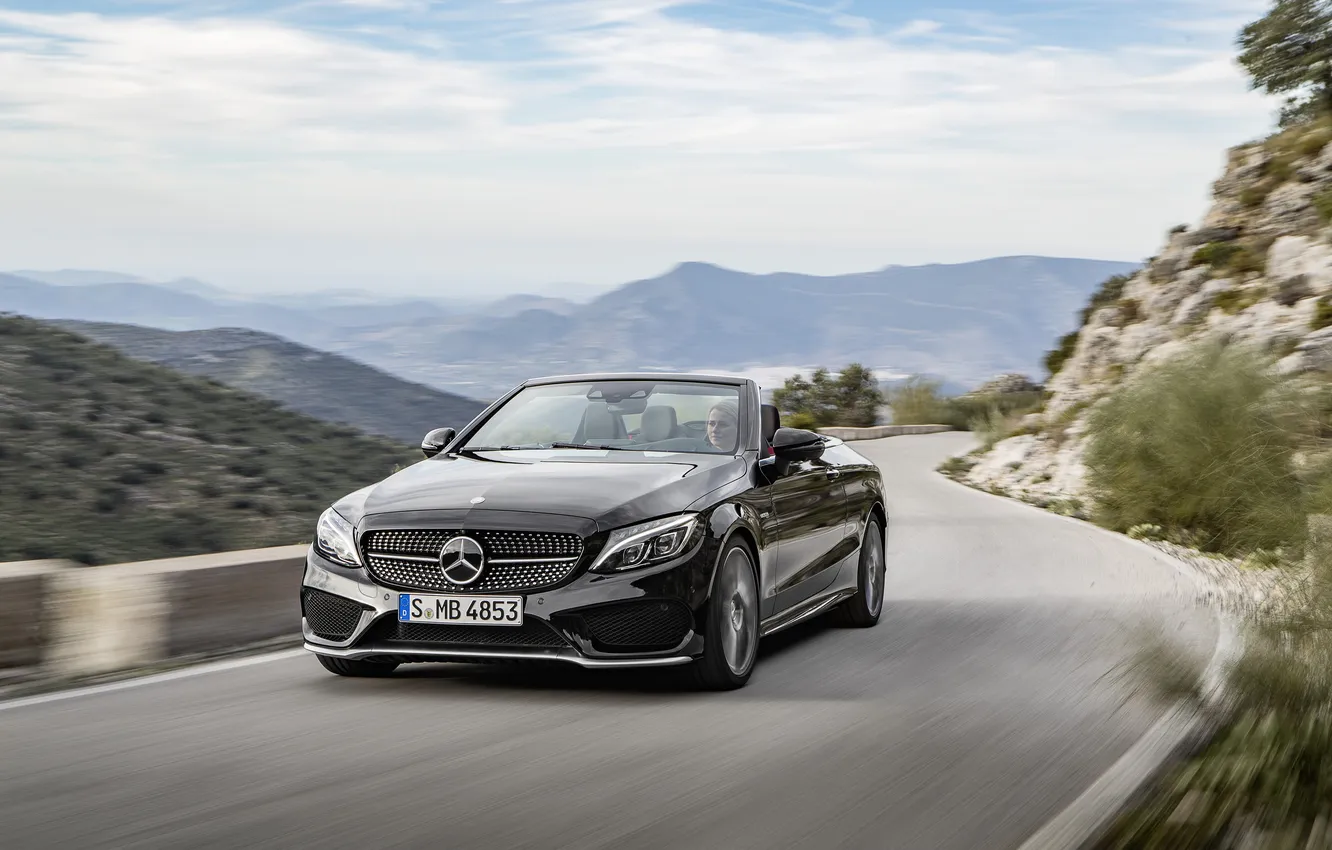Photo wallpaper Mercedes-Benz, convertible, Mercedes, AMG, AMG, Cabriolet, C-Class, A205