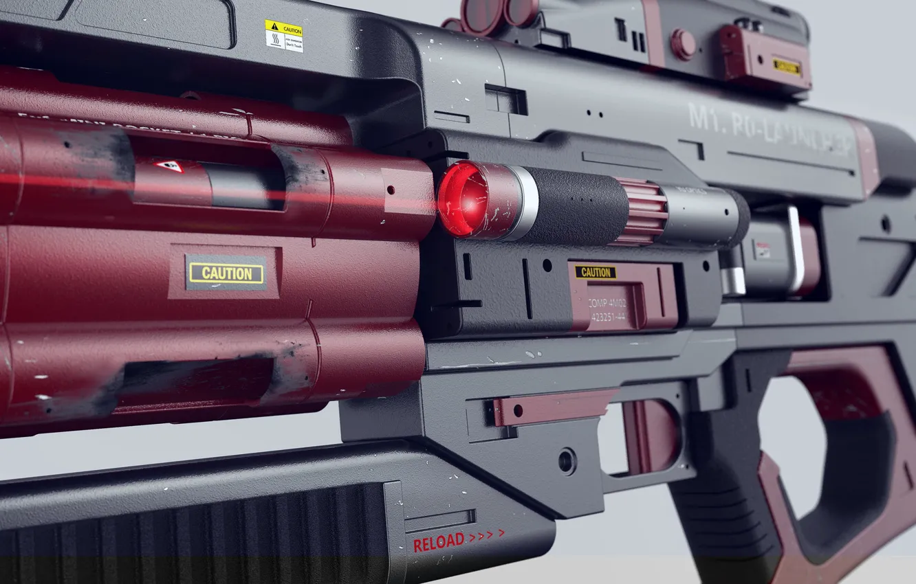 Photo wallpaper R0-LAUNCHER from the upcoming SCFI Book story, machine, design