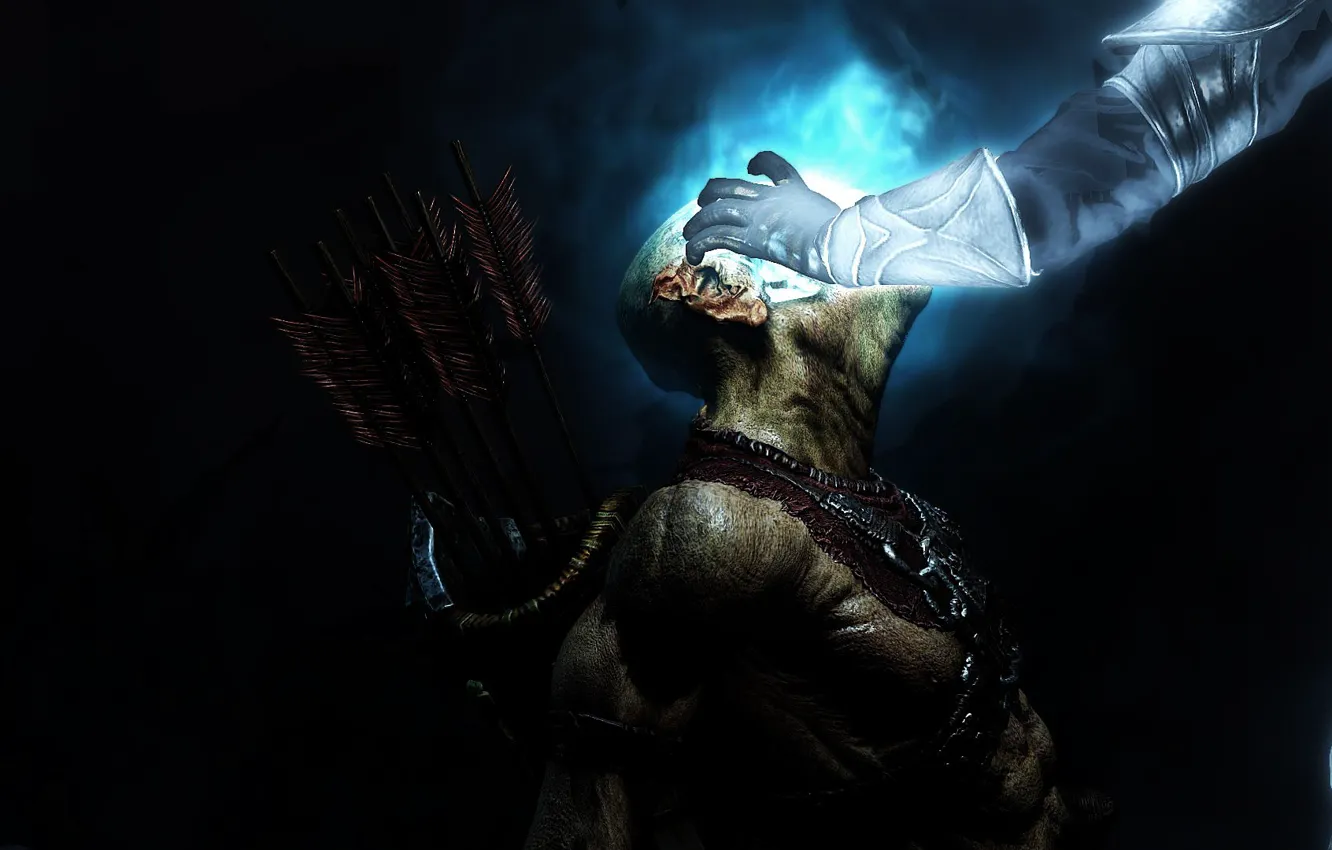 Photo wallpaper The Lord of the Rings, Ranger, Talion, the middle earth shadow of the mordor, shadow …