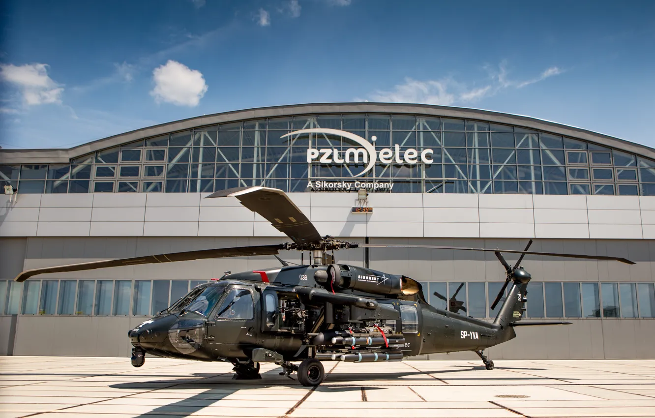 Photo wallpaper aviation, helicopter, S-70i, BLACK HAWK