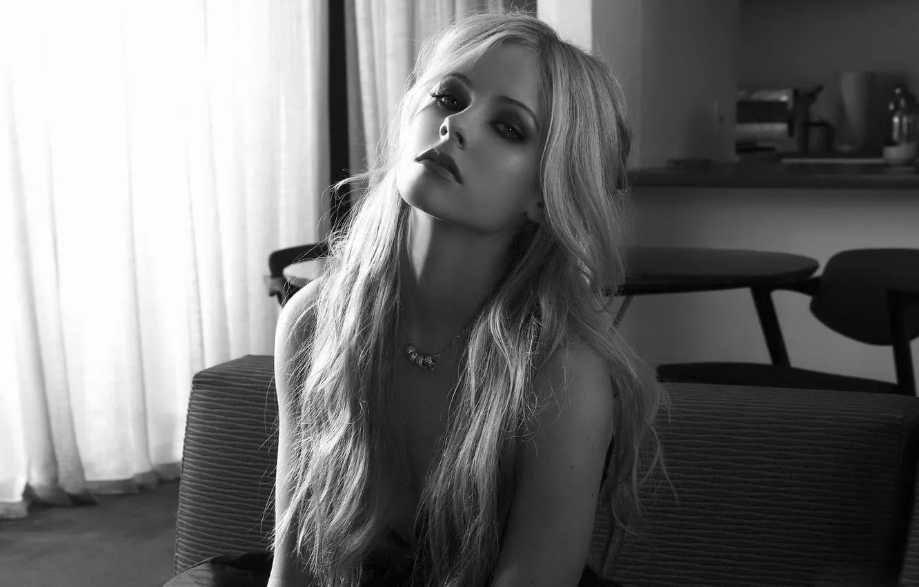 Photo wallpaper girl, model, singer, Avril Lavigne, beauty