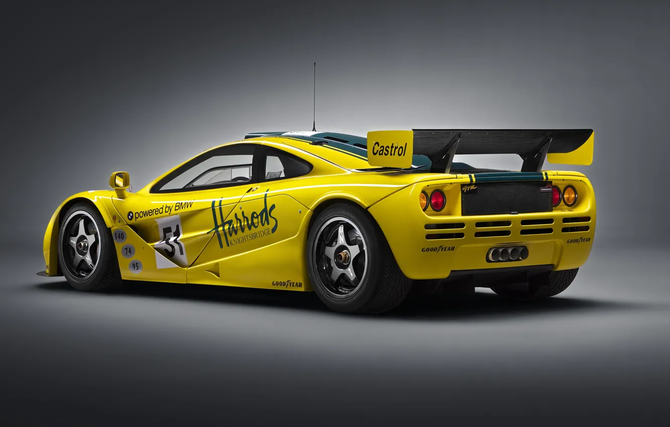 Photo wallpaper McLaren, GTR, supercar, McLaren, 1995