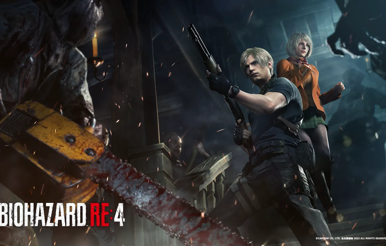 Photo wallpaper Resident Evil 4, Biohazard 4, resident evil 4 remaker, resident evil 4 wallpaper, biohazard 4 …