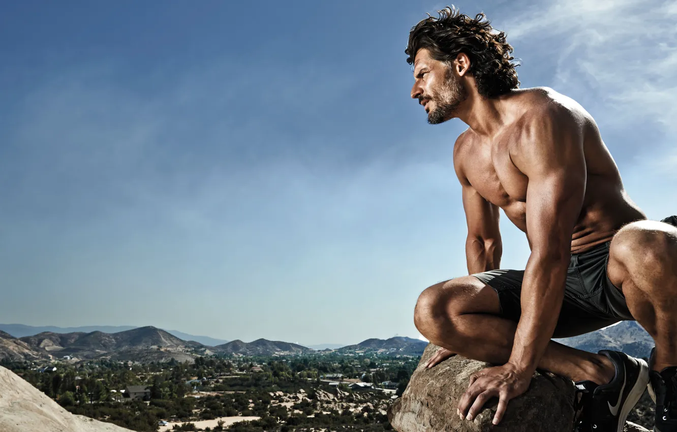 Photo wallpaper pose, author, actor, Muscle, muscle, Director, producer, pose