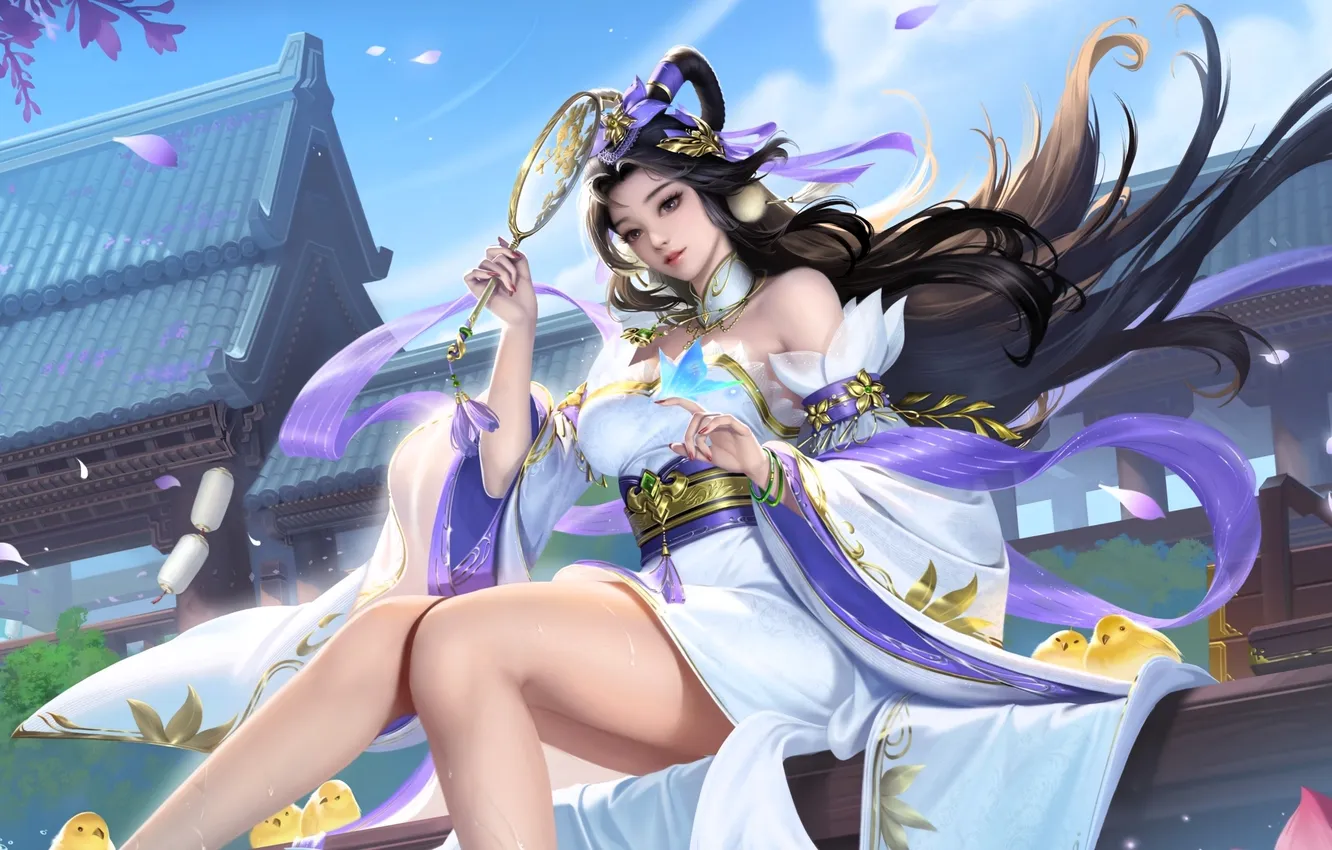 Photo wallpaper girl, Asia, League of Legends