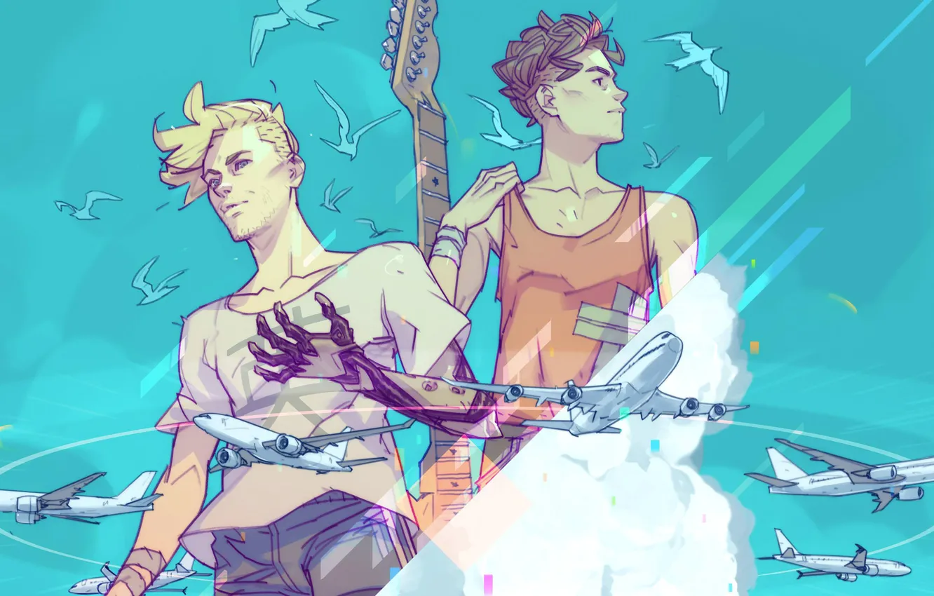 Photo wallpaper Music, Cover, Monstercat, Puppet & Foria, Bigger Picture