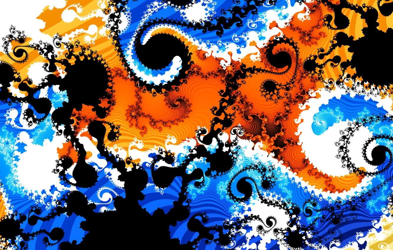 Photo wallpaper light, line, pattern, figure, color