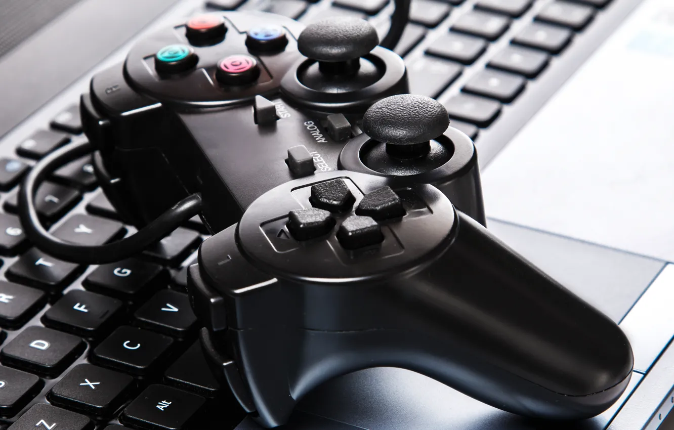 Photo wallpaper games, joystick, keyboard