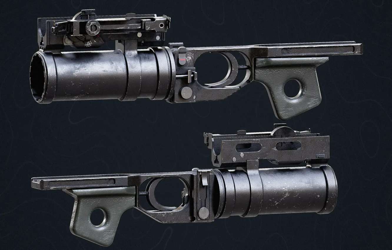 Photo wallpaper USSR, underbarrel grenade launcher, GP-25