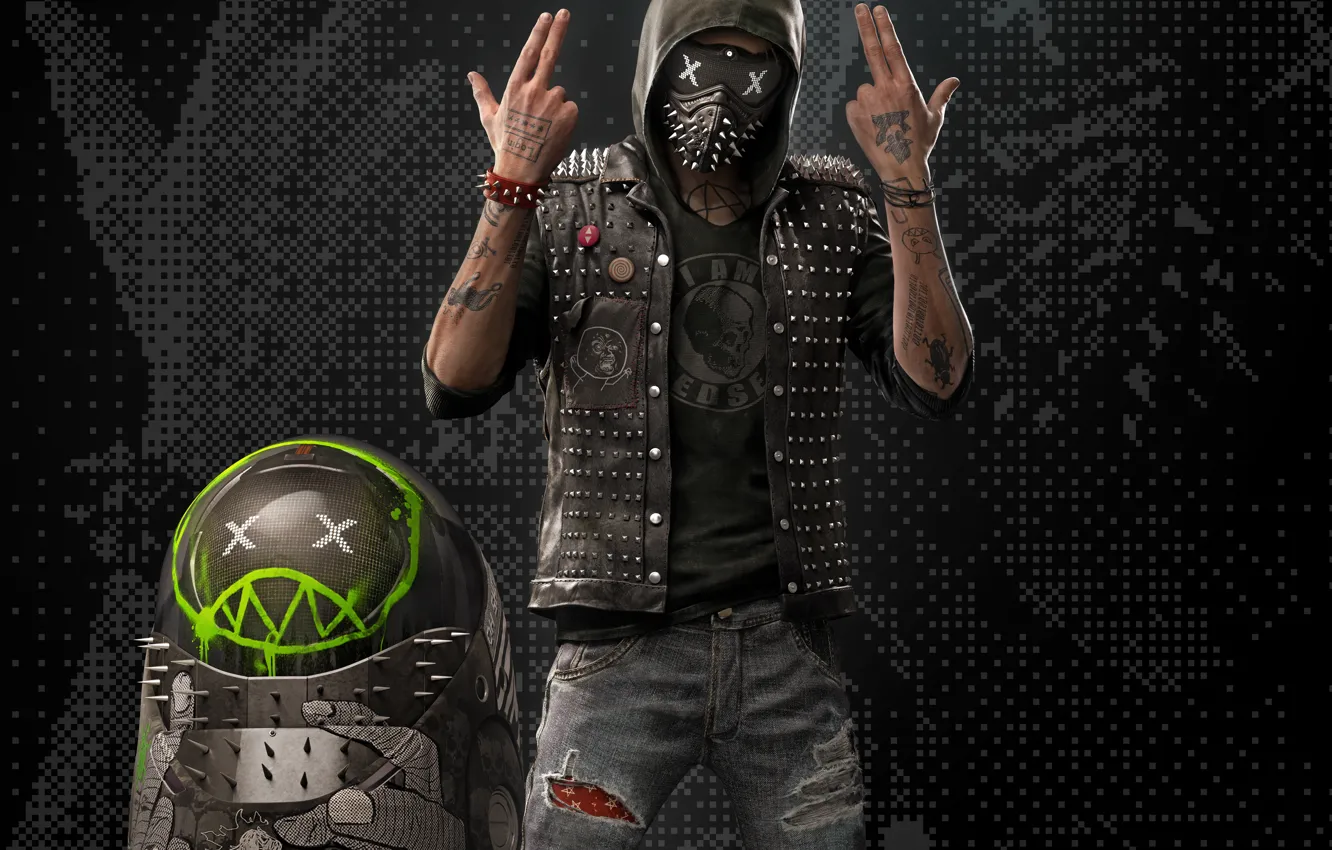 Photo wallpaper Ubisoft, San Francisco, Game, Watch Dogs 2, Rench