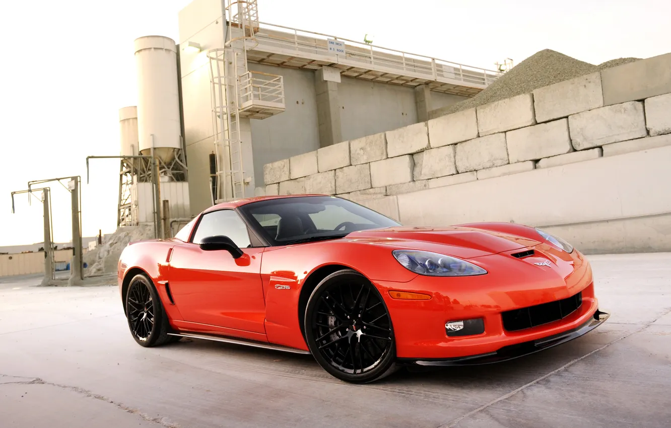 Photo wallpaper Z06, Corvette, Chevrolet, Chevrolet, 2011, Hennessey, Corvette