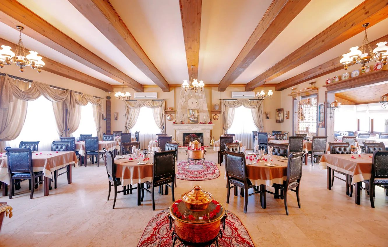 Photo wallpaper design, style, interior, restaurant, the room