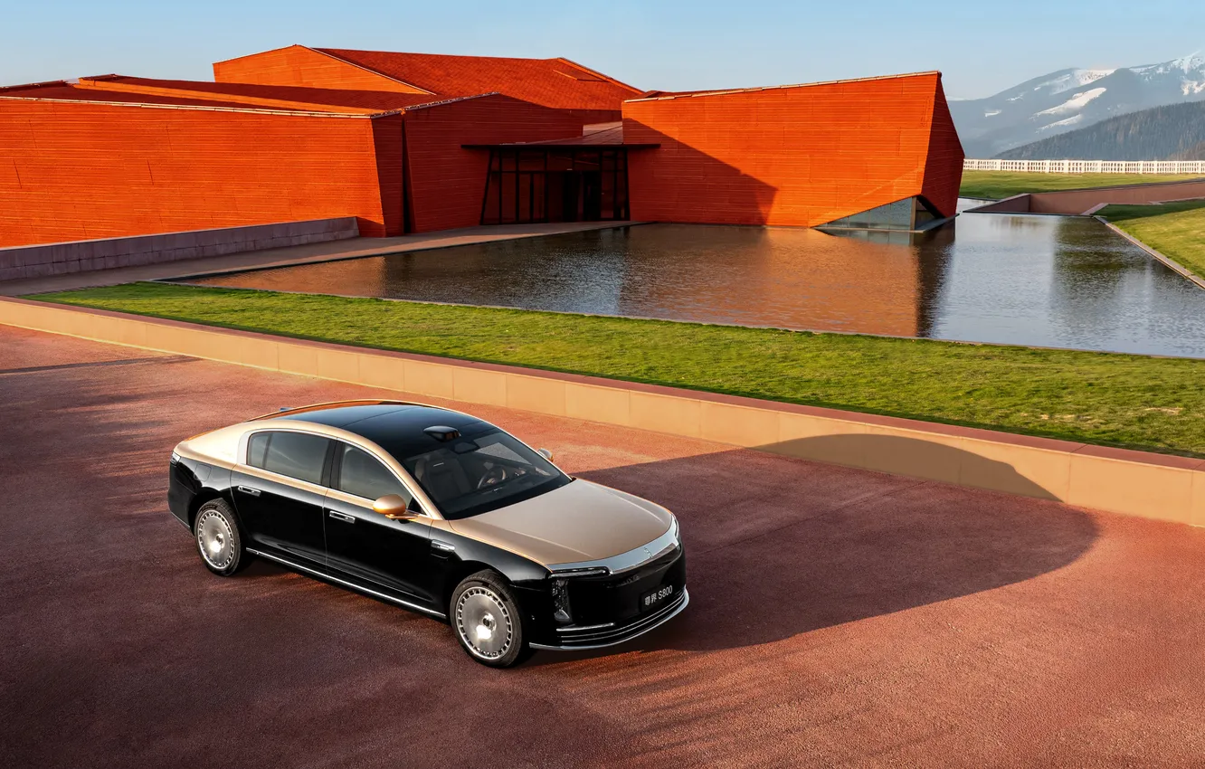 Photo wallpaper sedan, luxury, Huawei, 2025, Maextro S800