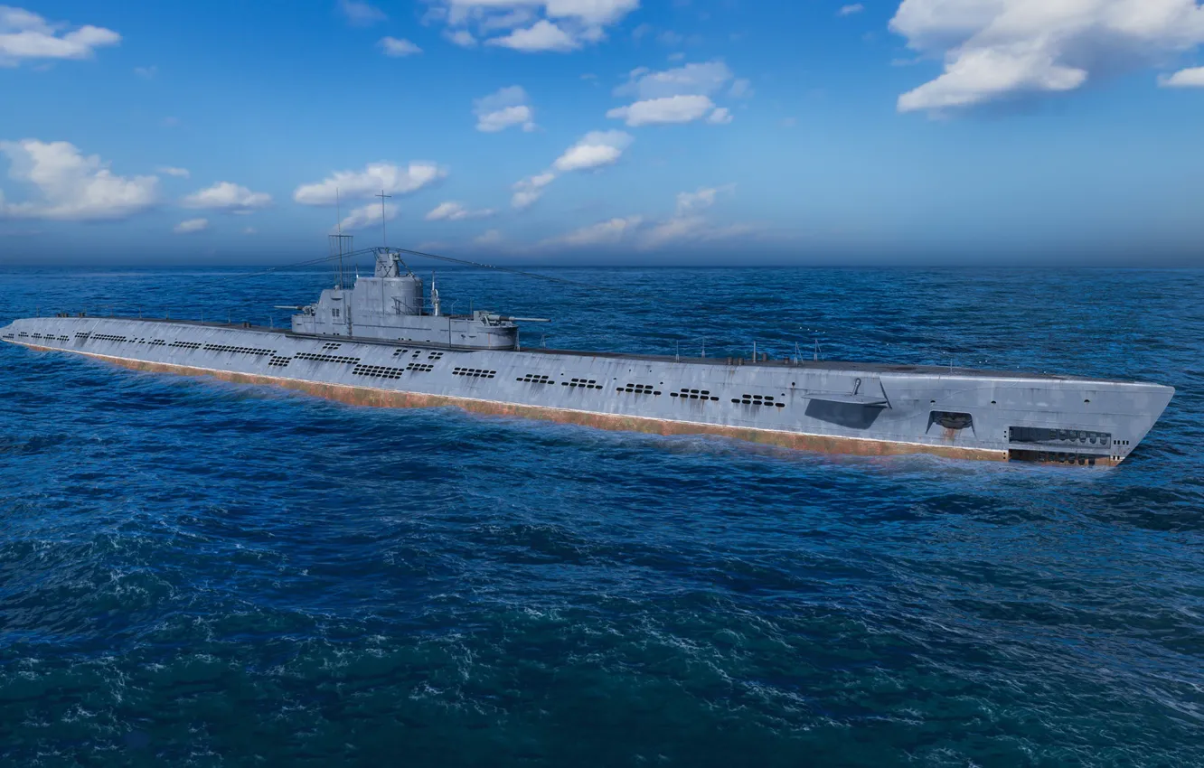 Photo wallpaper USSR, K-1 submarine, Cruising submarine