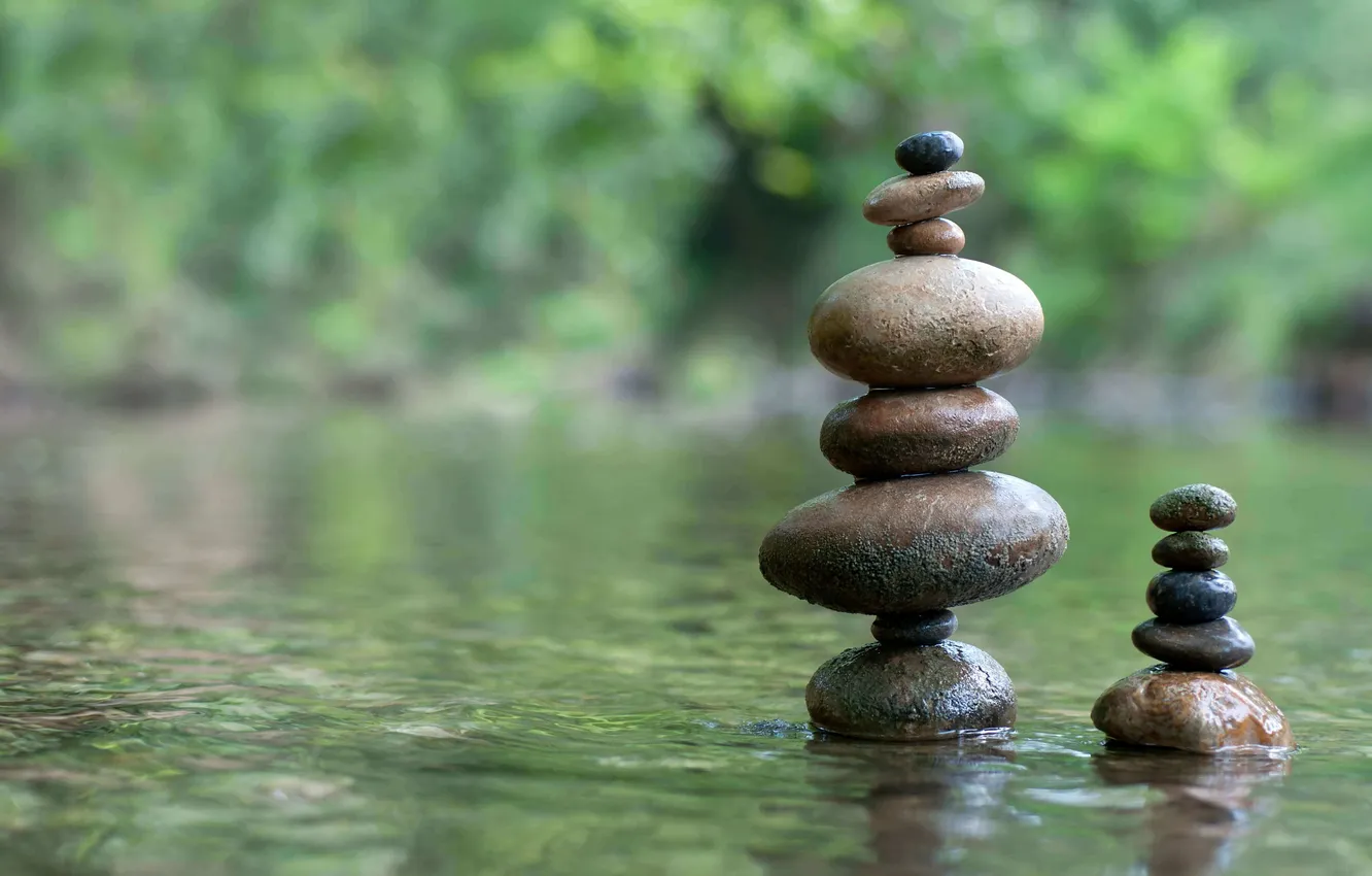 Photo wallpaper nature, lake, landscapes, nature landscape, meditation, Gravity Falls, nature background, landscape background