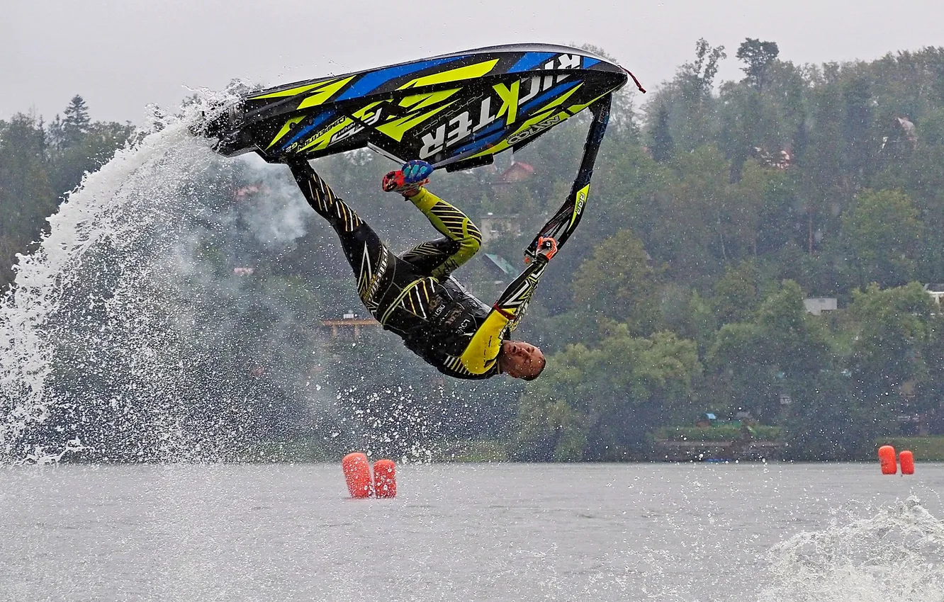 Photo wallpaper race, boat, speed