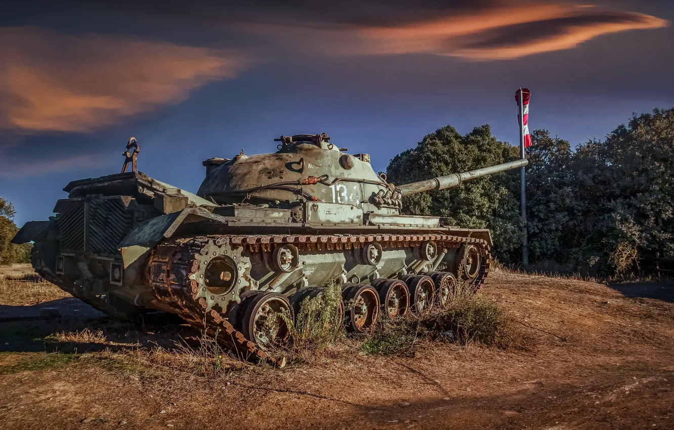 Photo wallpaper weapons, army, tank
