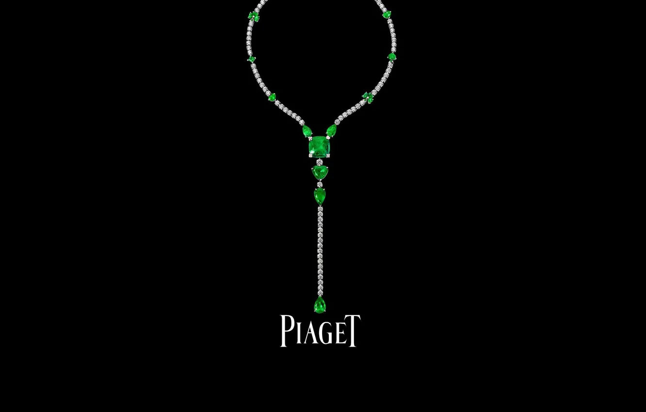 Photo wallpaper stones, decoration, necklace, PIAGET