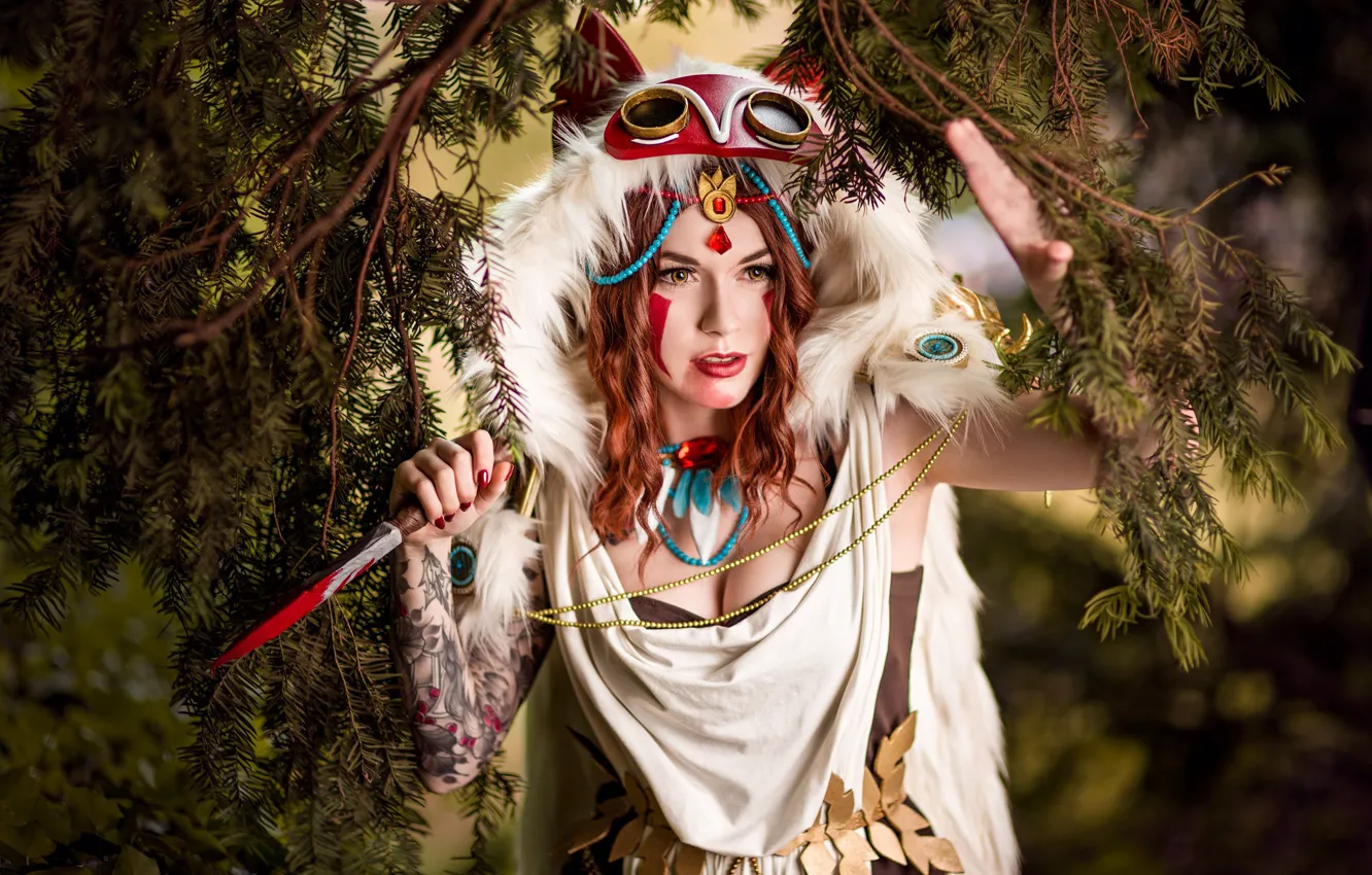 Photo wallpaper girl, outfit, cosplay, cosplay