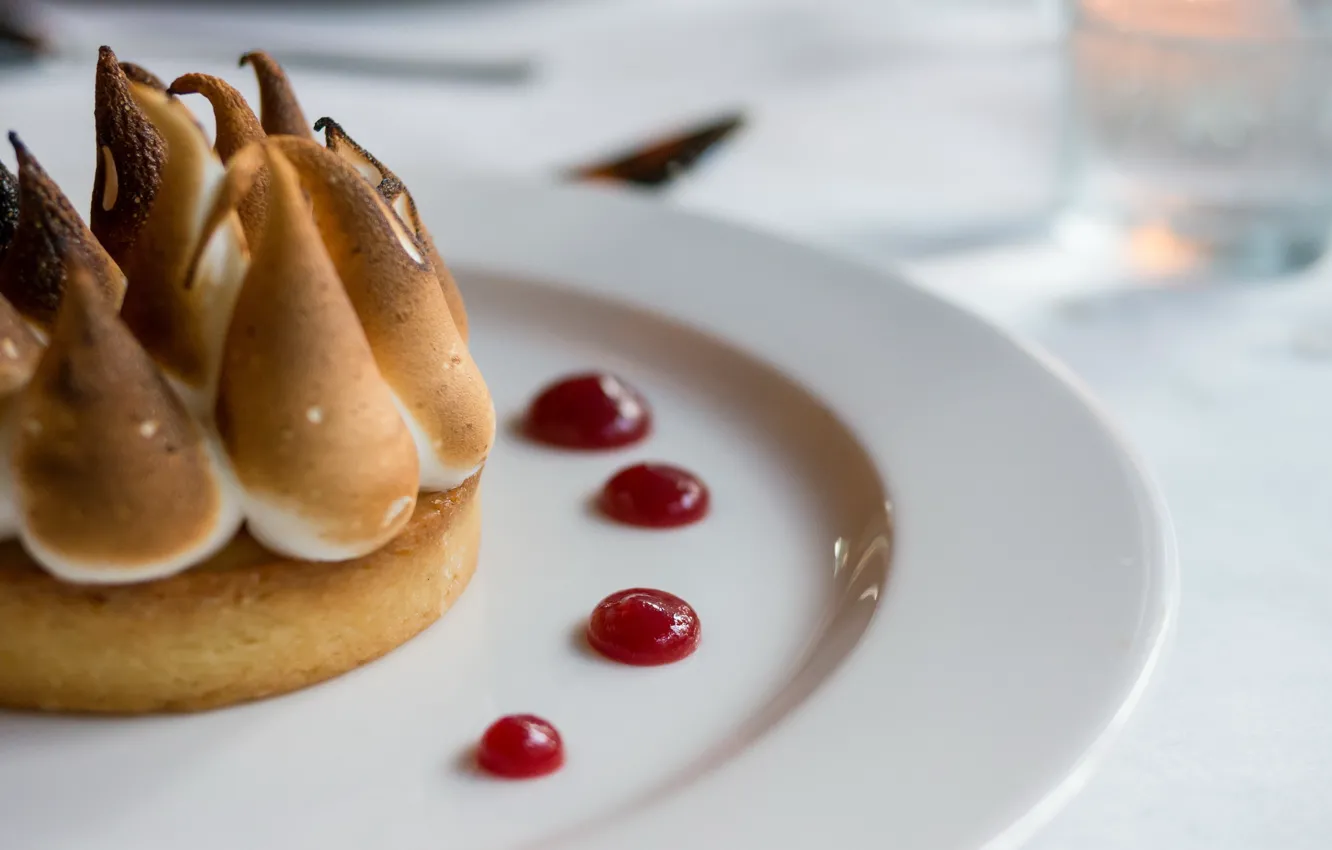 Photo wallpaper macro, background, Cute Dessert