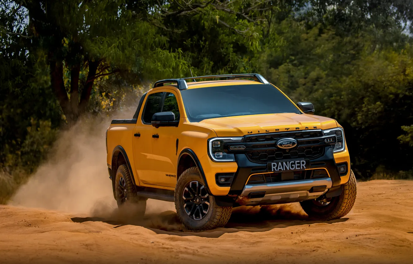 Photo wallpaper Ford, Ranger, pickup truck, Ford Ranger Wildtrak X