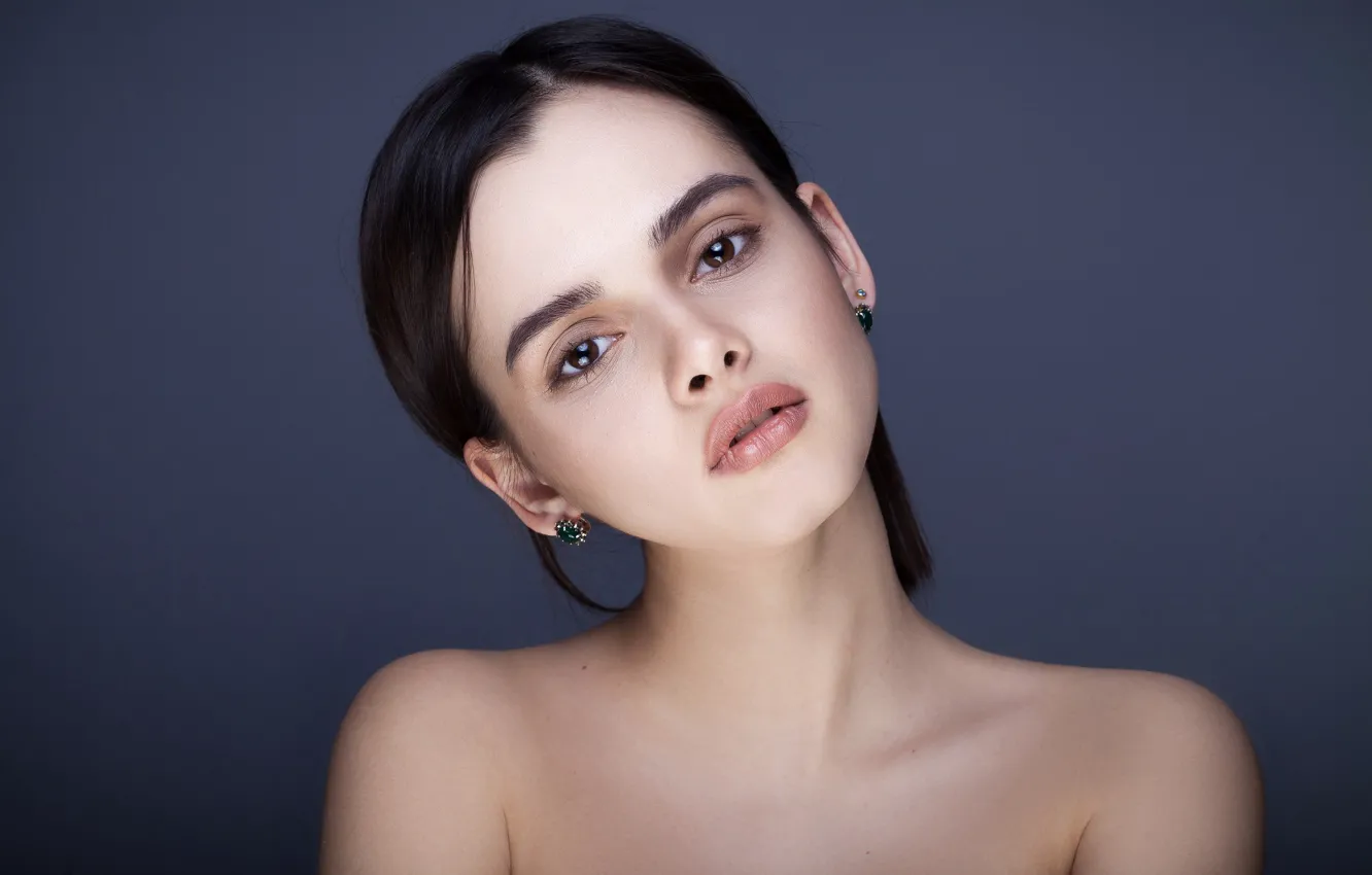 Photo wallpaper makeup, sponge, Natasha Udovenko, Nigmatulin Arkady