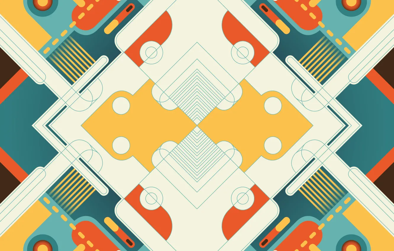 Photo wallpaper line, abstraction, vector, abstract, art, design, background