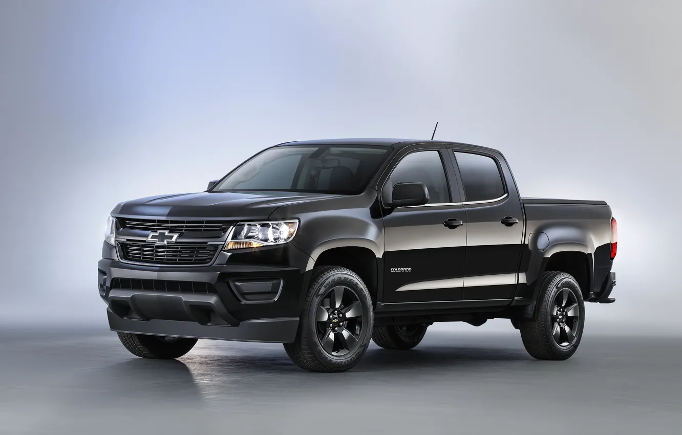 Photo wallpaper Chevrolet, Chevrolet, Colorado, Midnight, Colorado, Crew Cab, 2015