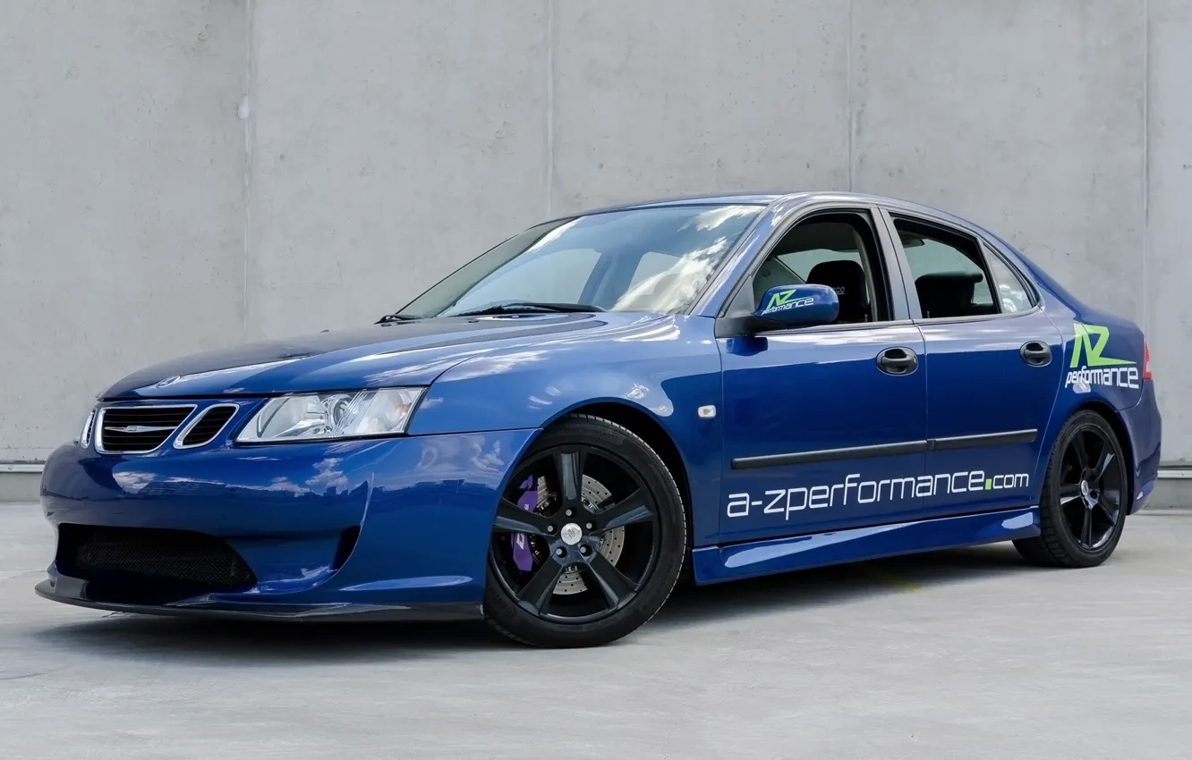 Photo wallpaper tuning, Sport, Sedan, Bodykit, 2015, Sportsedan, Saab 9-3, A-Zperformance