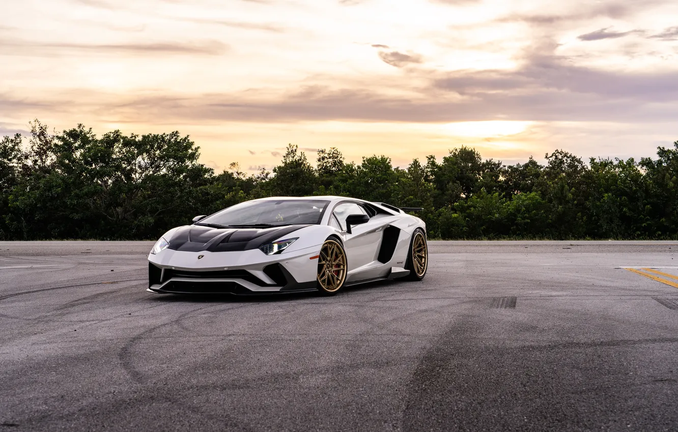 Photo wallpaper car, Lamborghini, Supercar