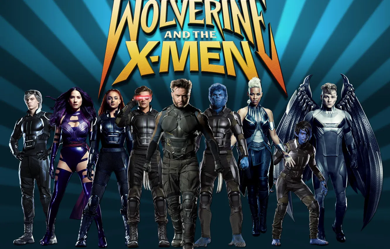 Photo wallpaper x-men, marvel, superheroes, Wolverine