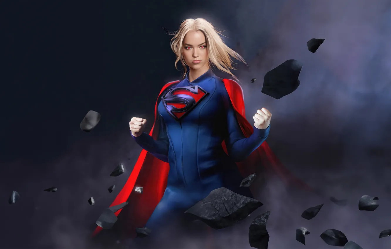 Photo wallpaper starlight, Supergirl, Avenger