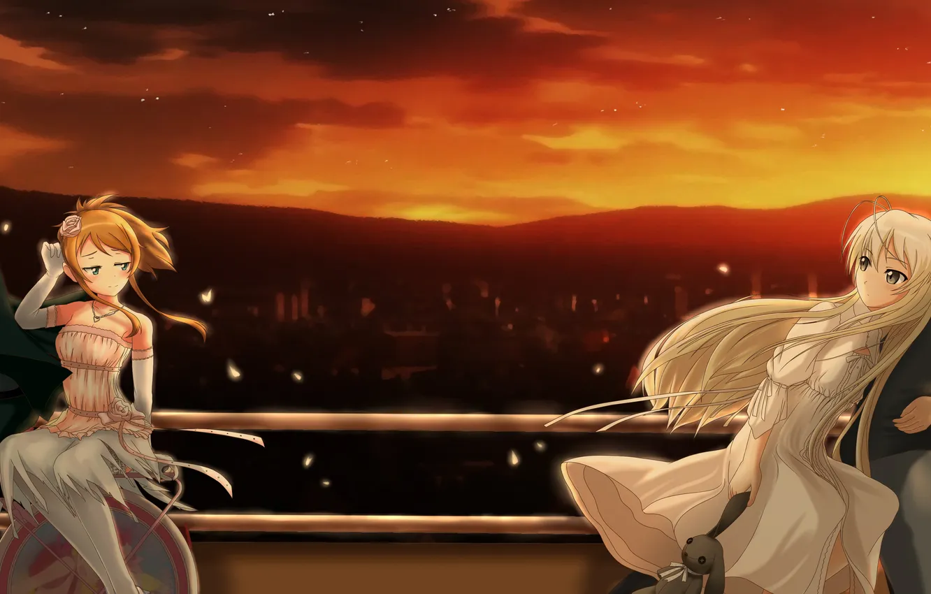 Photo wallpaper anime, art, kasugano sora, yosuga no sora, ore no imouto ga konnani kawaii wake ga …