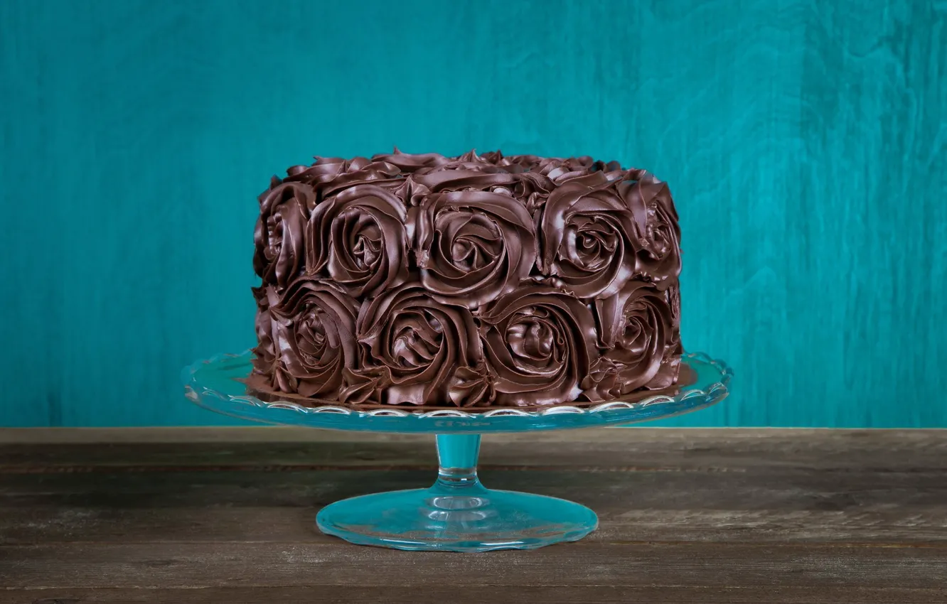 Photo wallpaper pattern, chocolate, cake, dessert