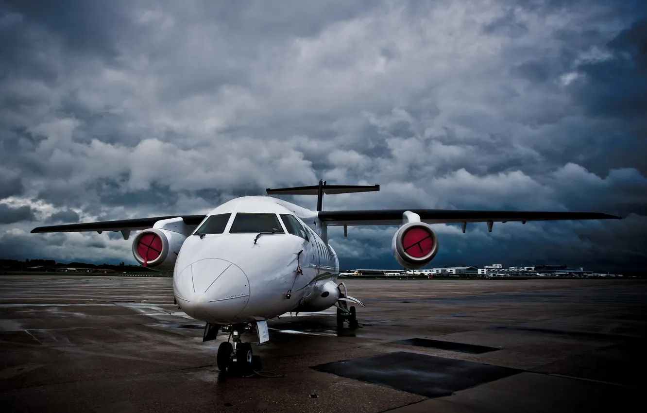 Photo wallpaper aviation, the plane, the airfield