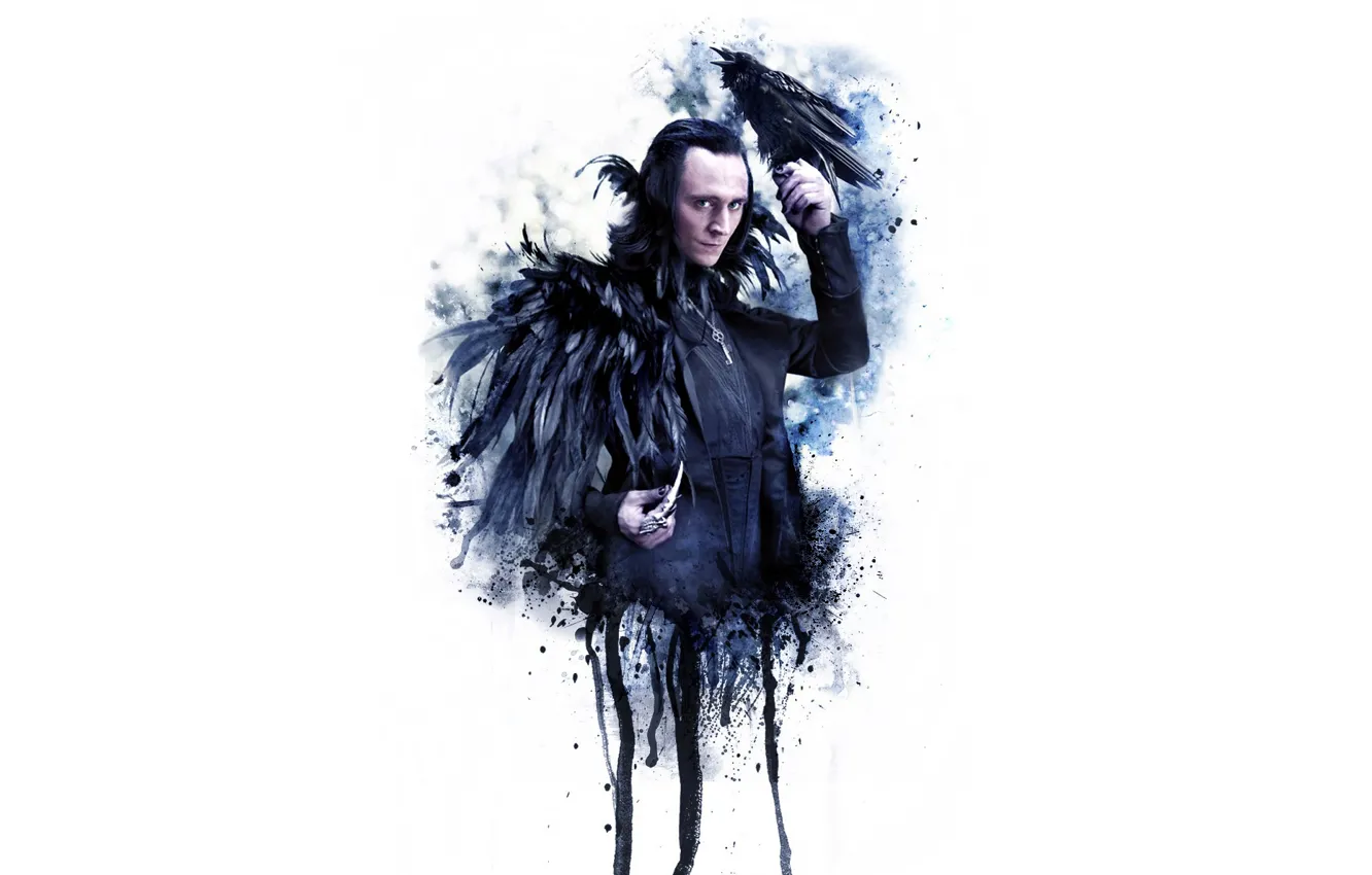 Photo wallpaper minimalism, Thor, Thor, Loki, by sueworld