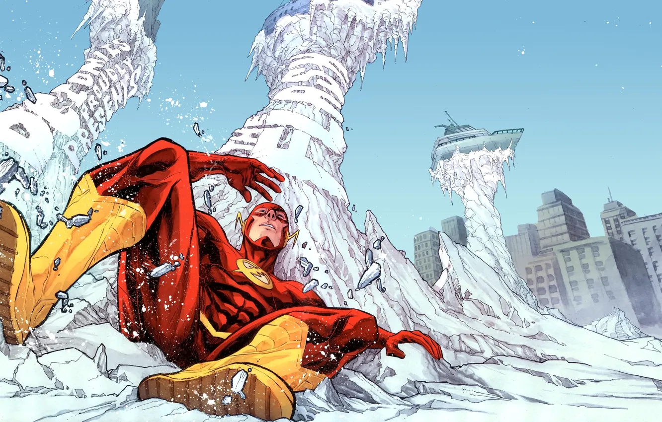 Photo wallpaper Flash, Flash, Barry