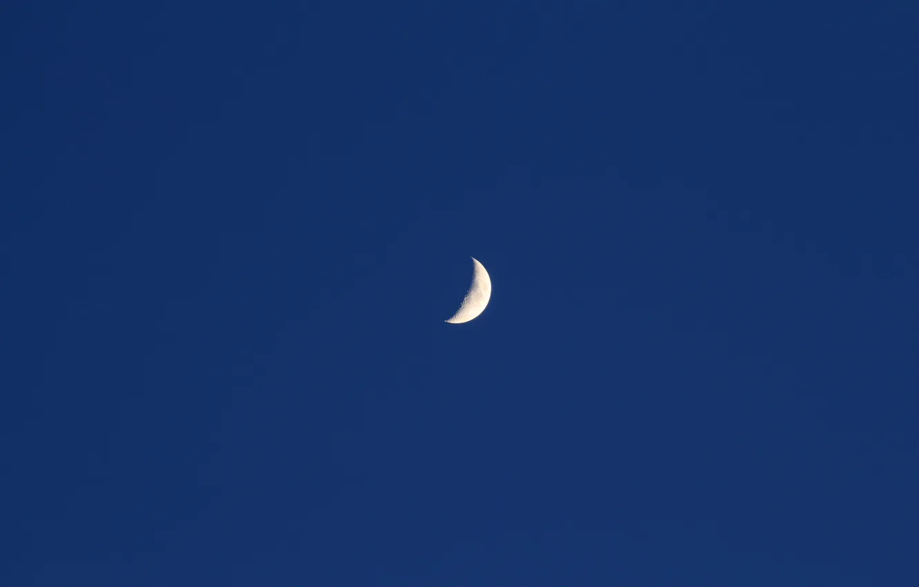 Photo wallpaper the sky, nature, the moon, the evening, twilight, Stan