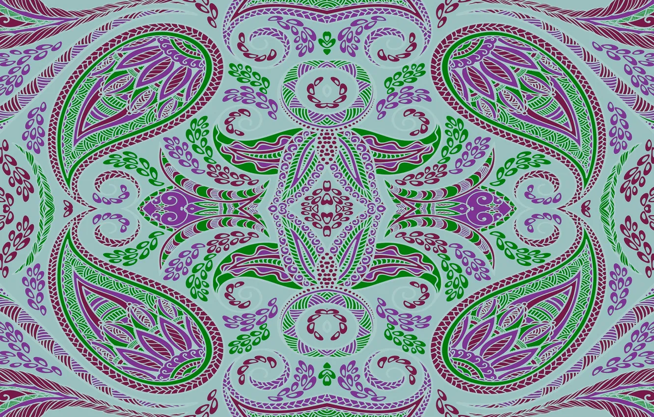 Photo wallpaper pattern, colored, a remake, hellena