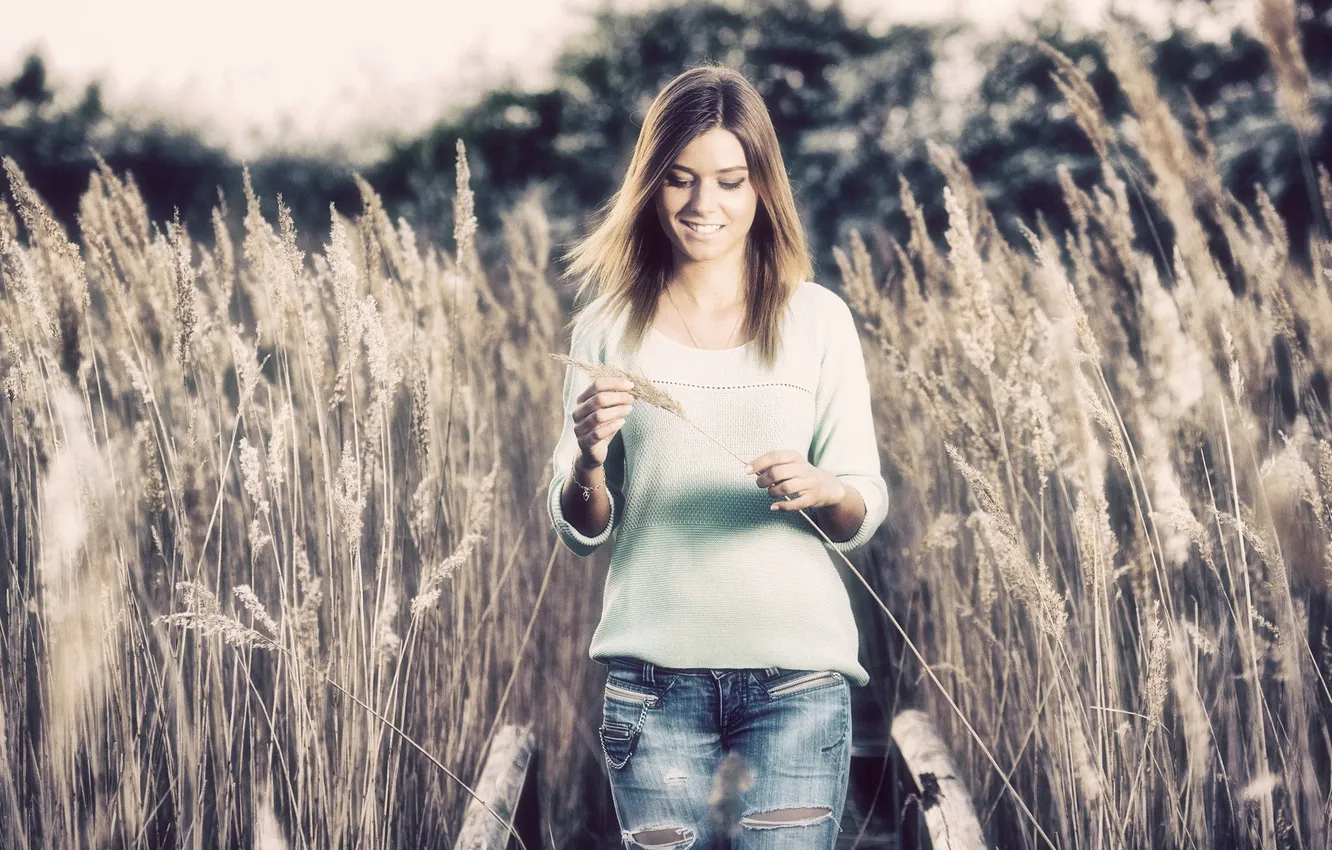 Photo wallpaper fashion, beautiful girl, portrait